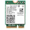 Miniatyrbild 1 av 5: Wi-Fi 6 AX201 M.2 Key E CNVio 2 Wifi-kort Dual Band 3000Mbps Trådlöst för Bluetooth 5.0 2.4Ghz/5Ghz