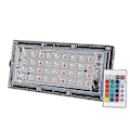 Miniatyrbillede 3 af 4: LED RGB Spotlight 50W 100W 150W IP65 Udendørs Projektør AC220V RGB Reflektor Projektorlampe Med Farve Fjernbetjening-Yvan