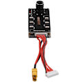 Miniatyrbillede 1 af 5: Whoop Series Board Balance Ladeplade 6 Port 1S LIPO Batteri XT60 Input til PH2.0 BT2.0 1S FPV
