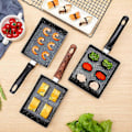 Miniatyrbillede 4 af 5: Tamagoyaki japansk omeletpande / Æggepande - Non-stick belægning -