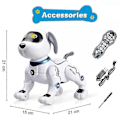 Miniatyrbild 2 av 5: Fjärrkontroll Robot Hund Leksak Rc Stunt Hund Robot Leksak För Barn Interaktiv & Smart Dansande Robot Elektronisk Husdjursleksak n