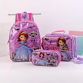 Pikkukuva 3 / 5: Spider-Man Lasten Koululaukku Disney Frozen Elsa Prinsessa Reppu 3 Osaa/setti Lastentarhan Sarjakuva Koululaukku only backpack2