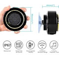 Miniatyrbillede 2 af 4: Bærbar Bluetooth-højtaler, Vandtæt Trådløs Bluetooth-højtaler, Bruse-radio, Bærbar højtaler wi