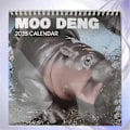 Miniatyrbild 3 av 5: 2025 MooDeng Kalender, Moodeng Kalender