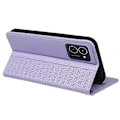 Pikkukuva 4 / 5: Yhteensopiva HMD Pulse / Pulse+ Kotelo Lompakko Nahkainen Puhelinkotelo Onnenapila Kuviointi LightPurple