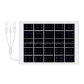 Miniatyrbilde 1 av 5: Solcellepanel 8W Solcellepanel Lading IP65 Vanntett med 3i1 Kabel for 5V Batterikamera Lavt Strømforbruk C