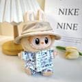 Miniatyrbillede 2 af 5: Mini Plysdukke Tøj Outfit Tilbehør Til Labubu V1 V2 Idol Dukker alfabet Tøj Gave 8