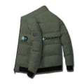 Miniatyrbillede 1 af 5: Vinterjakke til mænd parkajakke herre vindjakke fortykket varm herreparka 01Military green M