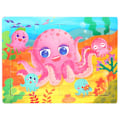 Pikkukuva 1 / 5: 15*11cm 3D Palapeli Sarjakuvaeläimet Puupalapeli Lasten Kognitiivinen Palapeli Vauvan Puiset Lelut Opetuslelut Lapsille 19-octopus