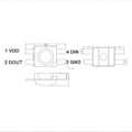 Miniatyrbillede 4 af 5: 200 STK SK6812 MINI-E RGB (Ligner WS2812B) SK6812 3228 SMD Pixels LED