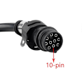 Pikkukuva 4 / 5: 6H3-82510-10-00 Pääkytkinyksikkö (10 nastaa) perämoottoreille 2-tahti 50HP 60HP 70HP 6H3-82510 6H3-82510-