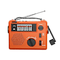 Miniatyrbilde 5 av 5: 2000MAh Nødradio Bærbar Håndsveivradio AM/FM/SW LED Værvarslingsradio med Lommelykt