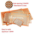 Miniatyrbillede 3 af 5: 30 stk. Prototype PCB Universal Board 5x7cm Enkeltsidet Printkort DIY Elektronisk Sæt