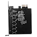 Pikkukuva 2 / 5: PCI-E - USB 3.0 7-porttinen laajennuskortti, PCI Express USB 3.2 -lisäkortti, sisäinen USB3-keskitinmuunnin