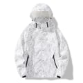 Miniatyrbilde 2 av 5: Kamuflasjemønstret hettejakke for menn, vanntett, løs passform, vår, unisex yttertøy Black Asian-XXL