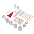 Miniatyrbillede 2 af 5: Bogmærke Resin Støbeform Sæt DIY Meget Transparent Fortykkede Lugtfri Resin Silikone Støbeform Sæt til Bogmærke Fremstilling Rød