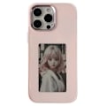 Miniatyrbild 1 av 5: Kompatibelt för iPhone 16 Pro Max E Ink-mobilskal med 4-färgsskärm, DIY Trådlös NFC-fotovisning Pink
