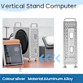Miniatyrbilde 5 av 5: For Mac Mini M4/M4 Pro Vertikal Støtte Datamaskinkabinett Beskyttelsesdeksel Datatilbehør for Mac Mi