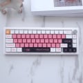 Miniatyrbild 5 av 5: PBT keycap engelska 133/127 tangenter sommaris tangent naughty cat tangent Pink