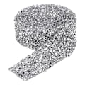 Miniatyrbillede 1 af 3: 3 cm bred Rhinestone kæde trim Hotfix Resin diamant mesh bånd brudekjole bælte dekoration 180 cm