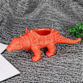 Miniatyrbillede 5 af 5: Farverig PVC Simulation Ankylosaurus Planteblomsterpotte Sukkulent Planteblomsterkrukke Hjemmekontorindretning