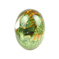 Miniatyrbillede 1 af 5: Lava Drageæg Harpiks Statue, Dinosaur Æg Skulptur Ædelsten Boligindretning, Ornamentalsk Souvenir Samlerobjekt