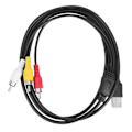 Miniatyrbillede 2 af 5: 3 RCA til USB Kabel