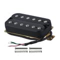 Elektrisk Gitarr Humbucker Mickar Hals Alnico V Pickup Svart
