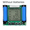 Miniatyrbild 2 av 5: Real Capacity Tester 18650 Litiumbatteri Ah Lasttestare Modul Digital Hög Precision Multi-Funct