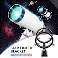 Miniatyrbillede 5 af 5: Justerbart Pejle Finderscope Beslag 6-Punkts Guidescope Ringe Montering Astronomisk Teleskop, 65mm (3