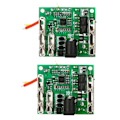 Miniatyrbild 1 av 5: 2x 5s 18/21v 20a Batteriladdningsskyddskort Litiumbatteriskyddskretskort Bms Mod