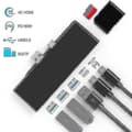 Pikkukuva 3 / 5: Surface Pro 7 -telakka, jossa USB Type C Surface Pro 7 7-in-1 -keskitin Surface Pro 7 -lisävarusteille