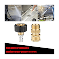 Pikkukuva 3 / 5: Paineenpesurin adapterisarja M22-14 mm kääntyvä 1/4 sisäinen ulkoinen kierre -liitin