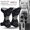 Miniatyrbild 3 av 5: Power Knee Support Brace Fjäder Knäskydd, 1 par Patella Booster Fjäder Knäskydd Stöd För Vandring Sport
