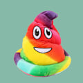 Miniatyrbillede 1 af 4: Herre Lortehat, Brun, One Size, Smiley Face, Tilbehør, Temafest - Gradient Farve