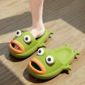 Miniatyrbilde 5 av 5: Sommersko Dame Mote Tøfler Sklisikre Utendørs Sandaler Unisex Vanntette Sko Grass Green 38-39(foot 245mm)