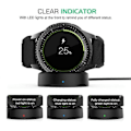 Miniatyrbild 2 av 5: Trådlös snabbladdare för Gear S3 S2 Klockladdare för Galaxy Watch