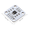 Miniatyrbild 4 av 5: 4st AS5600 Magnetisk Encoder Magnetisk Induktionsvinkelmätningssensor Modul 12Bit Hög Precision