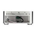 Miniatyrbild 2 av 5: Aluminiumchassi Litet Skrivbordsdatorfodral PSU HTPC Mini-ITX PC-fodral 2 USB 3.0-portar