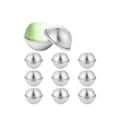 Miniatyrbild 1 av 5: 20 Stycken 10 Set DIY Metall Badbollsform för Hantverk DIY Tillverkningsmaterial 6.5X3cm