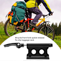 Miniatyrbild 2 av 5: Cykelgaffelfäste Cykel Lastbilsflak Tak Cykelställ Cykelgaffelfäste Block Lastbilsfäste för Landsvägscykel Bl
