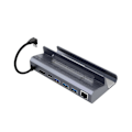 Pikkukuva 4 / 5: Rocoren-telakointiasema 6 in 1 HUB USB Type C -yhteensopiva 4K 60Hz RJ45 USB 3.0 SteamDeck-lataus