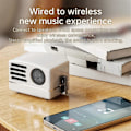 Miniatyrbillede 4 af 5: Bil Bluetooth Transmitter Receiver Bluetooth 5.1 AUX Adapter Bærbar Trådløs Lydadapter til Bil Hovedtelefoner Højttaler