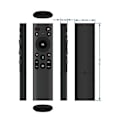 Miniatyrbild 5 av 5: Q5+ Luftmus Bluetooth Fjärrkontroll Röststyrning för Smart TV Android Box 2.4G Trådlös Röstfjärrkontroll Co
