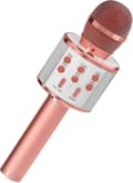 Karaokemikrofon med högtalare - Roséguld