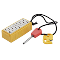 Miniatyrbillede 1 af 5: Ildstarter Overlevelsesværktøj Alt-i-Én Flint Ildstarter Kit