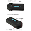 Miniatyrbillede 4 af 5: Trådløs Bluetooth 3.5mm AUX Audio Stereo Musik Hjemme Bil Receiver Adapter