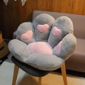 Pikkukuva 1 / 5: 1kpl 2 Kokoa Pehmeä Tassutyyny Eläin Istuintyyny Täytetty Pehmo Sohva Heart Gray 80cm