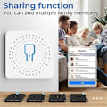 Miniatyrbillede 4 af 5: Smart Switch Modul med WiFi RF433 Fjernbetjening, Mini Afbryderrelæ til Hjemmeautomatisering DIY