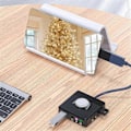 Miniatyrbilde 5 av 5: USB Eksternt Lydkort 3.5mm Jack Volumjusterbar Nettbrett Datamaskin Mikrofon Telefon Ekstern Stereo Lydadapter